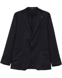 Tagliatore - Blazer À Lien De Resserrage À La Taille - Lyst