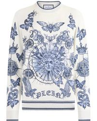 Philipp Plein - Pullover Mit Rundem Ausschnitt - Lyst