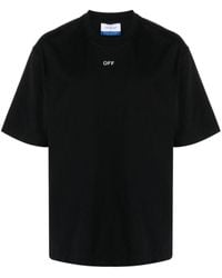 Off-White c/o Virgil Abloh - T-shirt en coton Off Stamp - Lyst