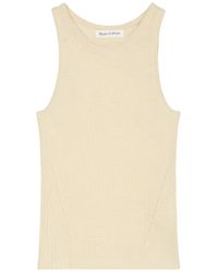 Marc O' Polo - Ribbed Sleeveless Tank Top - Lyst