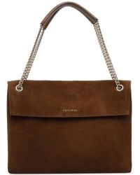 Orciani - Midi Venus Peach Sliding-Strap Shoulder Bag - Lyst