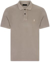 Dondup - Logo-Embroidered Polo Shirt - Lyst