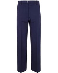 Semicouture - Straight-Leg Tailored Trousers - Lyst