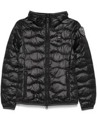 Blauer - Logo-Patch Puffer Jacket - Lyst