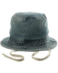 Rick Owens - Gilligan Denim Bucket Hat - Lyst