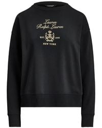 Ralph Lauren - Logo-Print Crew-Neck Sweatshirt - Lyst