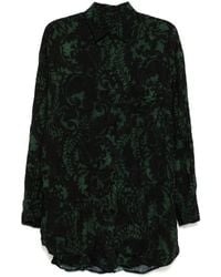 Transit - Crease Effect Shirt - Lyst