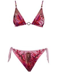 Pin-Up Stars - Floral-Print Bikini - Lyst