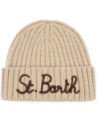 MC2 Saint Barth - Wengen Ribbed Beanie Hat - Lyst