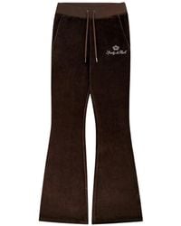 Juicy Couture - X&R Crystal-Embellished Flared Trousers - Lyst