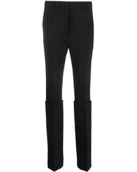 Sportmax - Layered Tapered-leg Trousers - Lyst