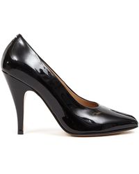 Maison Margiela - Tabi 110Mm Patent-Leather Pumps - Lyst