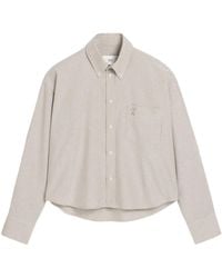 Ami Paris - Camicia Crop - Lyst