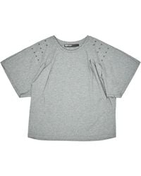 Bimba Y Lola - Stud-Detail T-Shirt - Lyst
