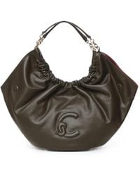 Coccinelle - Medium Smash Logo-Embossed Ruched Tote Bag - Lyst