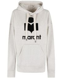 Isabel Marant - Mansel Logo-Print Hoodie - Lyst