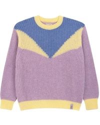 Favorite People - Pull Mainstreet En Maille Épaisse À Design Color-Block - Lyst