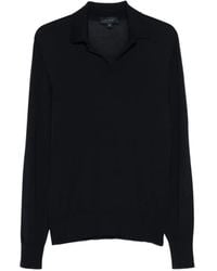 Sease - Open-Collar Wool Sweater - Lyst