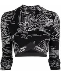 Philipp Plein - Joggingtop Met Logo - Lyst