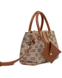 Liu Jo - Monogram-Jacquard Tote Bag - Lyst