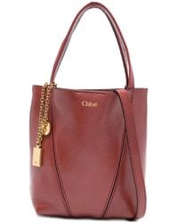 Chloé - Borsa Tote Spin Piccola Con Finiture - Lyst