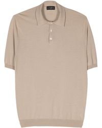 Ballantyne - Fijngebreid Poloshirt - Lyst