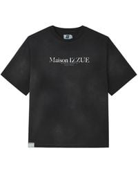 Izzue - Logo-Print Cotton T-Shirt - Lyst