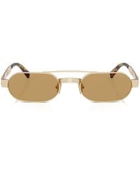 Miu Miu - Geometric-Frame Sunglasses - Lyst