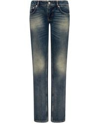 Moschino - Faded Jeans - Lyst
