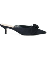 Cinq À Sept - Mules Layla En Daim À Détail De Nœud - Lyst
