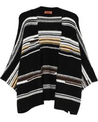 Missoni - Striped V-Neck Cardigan - Lyst