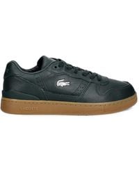 Lacoste - T-Clip Perforated Leather Sneakers - Lyst
