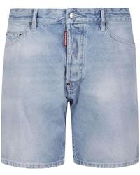 DSquared² - Five-Pocket Denim Shorts - Lyst
