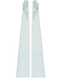 Maison Margiela - Ellenbogenlange Handschuhe mit Sheer-Effekt - Lyst