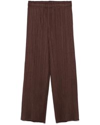 Pleats Please Issey Miyake - Plissé Trousers - Lyst