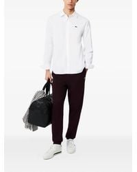 Lacoste - Regular-Fit Pinpoint Shirt - Lyst