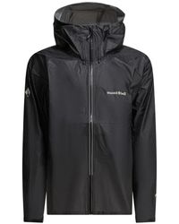Montbell - Versalite Hooded Logo-Print Jacket - Lyst
