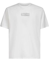 MM6 by Maison Margiela - Numeric Signature' T-Shirt - Lyst