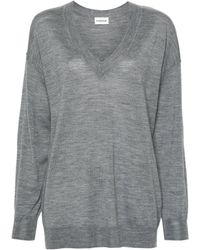P.A.R.O.S.H. - Oversized V Neck Sweater - Lyst