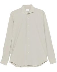 Xacus - Spread-Collar Long-Sleeve Shirt - Lyst
