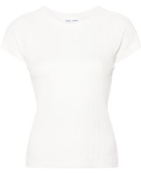 Samsøe & Samsøe - Sallin Organic Cotton T-shirt - Lyst