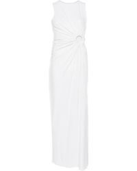 Sportmax - Ring-Embellishment Maxi Dress - Lyst