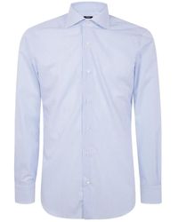 Barba Napoli - Camicia A Righe A Maniche Lunghe - Lyst