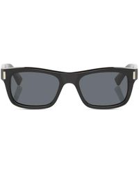 Saint Laurent - Sl83 Rectangle-Frame Sunglasses - Lyst