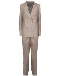 Tagliatore - Double-Breasted Buttoned Suit - Lyst