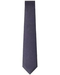 Hackett - Corbata De Seda Con Motivo Geométrico - Lyst