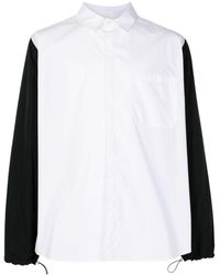 UMA | Raquel Davidowicz - Spread-collar Cotton Shirt - Lyst