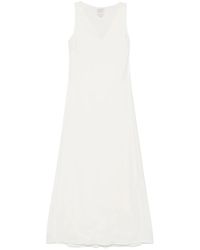Calvin Klein - Robe Longue À Effet Froissé - Lyst