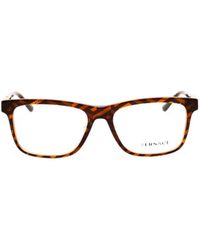 Versace - Greca Geometric-Pattern Glasses - Lyst
