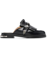 Toga - Mules Con Frangia - Lyst